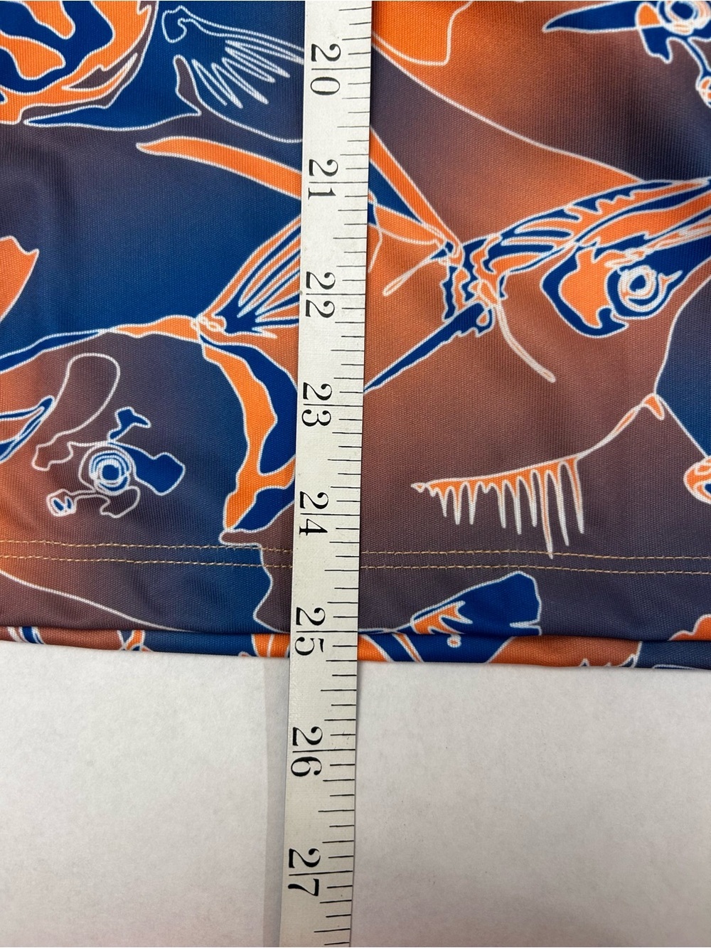 NWT COLUMBIA Tidal UPF50+ Long-Sleeve Performance Tee in Fish Print - Picture 14 of 15
